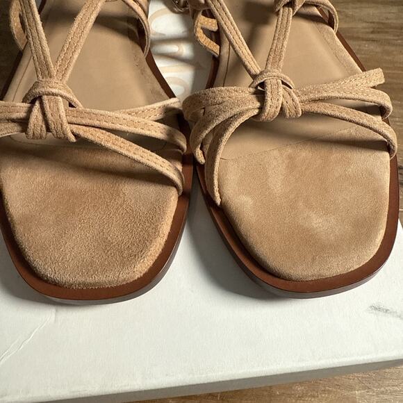 Chloe Women's Uma Flat Sandals Brick Brown, EU39 US8.5 MSRP 875 - Picture 5 of 10